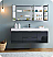 Valencia 60" Wall Hung Modern Bathroom Vanity with Medicine Cabinet, Faucet and Color Option