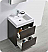 Valencia 24" Free Standing Modern Bathroom Vanity with Medicine Cabinet, Faucet and Color Options