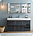 Valencia 60" Free Standing Modern Bathroom Vanity with Medicine Cabinet, Faucet and Color Options