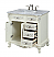 Antique Style 36" Collection White Bathroom Vanity