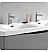 Tuscany 48" Wall Hung Double Sink Modern Bathroom Vanity with Medicine Cabinet, Faucets and Color Options