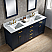 Madison 72" Monarch Blue Double Sink Bathroom Vanity