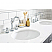 60 Inch Wide Cashmere Grey Double Sink Quartz Carrara Bathroom Vanity With Matching F2-0012-01-TL Faucets From The Queen Collection