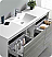 Catania 60" Wall Hung Single Sink Modern Bathroom Vanity with Medicine Cabinet, Faucets and Color Options