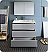 Lazzaro 42" Free Standing Modern Bathroom Vanity with Medicine Cabinet, Faucet and Color Options