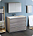 Lazzaro 48" Gray Free Standing Modern Bathroom Vanity with Medicine Cabinet, Faucet and Color Options