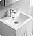 Imperia 24" Free Standing Modern Bathroom Vanity with Medicine Cabinet, Faucet and Color Options