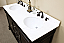 Bellaterra Home 205060-D-ESPRESSO Bathroom Sink