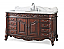 Adelina 60" Benton Collection Solid Wood Construction Martinique Bathrom Sink Vanity Cabinet