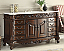 Adelina 60" Benton Collection Solid Wood Construction Martinique Bathrom Sink Vanity Cabinet