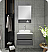 Fresca Lucera 24" Gray Wall Hung Vessel Sink Modern Bathroom Vanity with Medicine Cabinet