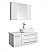 Fresca Lucera 36" White Wall Hung Vessel Sink Modern Bathroom Vanity with Medicine Cabinet - Left Version