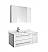 Fresca Lucera 36" White Wall Hung Undermount Sink Modern Bathroom Vanity with Medicine Cabinet - Right Version