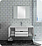 Fresca Lucera 42" White Wall Hung Undermount Sink Modern Bathroom Vanity with Medicine Cabinet