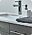 Fresca Lucera 42" Gray Wall Hung Undermount Sink Modern Bathroom Vanity with Medicine Cabinet