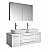 Fresca Lucera 48" White Wall Hung Double Vessel Sink Modern Bathroom Vanity with Medicine Cabinet