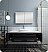 Fresca Lucera 60" Espresso Wall Hung Single Vessel Sink Modern Bathroom Vanity with Medicine Cabinet
