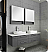 Fresca Lucera 60" Gray Wall Hung Double Vessel Sink Modern Bathroom Vanity with Medicine Cabinets
