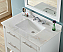 36" Single Sink Bathroom Vanity in White Finish with Arctic Pearl Quartz Marble Top - No Faucet