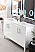 James Martin Lineage Collection 59" Double Vanity, Glossy White Finish