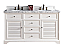 James Martin Savannah Collection 60" Double Vanity Cabinet, Cottage White Finish