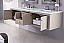 Silverlake 72" Wall Mounted Double Vanity, Mountain Mist Finish with Top Options
