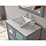 36" Single Sink Vanity Set in Gray Finish with Polished Chrome Plumbing