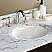 The Bella Collection 36 inch Single Sink Bathroom Vanity White Marble Top