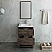 Fresca Formosa 24" Floor Standing Modern Bathroom Vanity with Open Bottom & Mirror