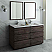 Fresca Formosa 60" Floor Standing Double Sink Modern Bathroom Vanity w/ Mirrors
