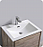 Fresca Catania 24" Ocean Gray Wall Hung Modern Bathroom Vanity with Medicine Cabinet and Faucet Options