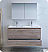 Fresca Catania 48" Rustic Natural Wood Wall Hung Double Sink Modern Bathroom Vanity with Medicine Cabinet and Faucet Options