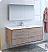 Fresca Catania 60" Rustic Natural Wood Wall Hung Single Sink Modern Bathroom Vanity with Medicine Cabinet and Faucet Options
