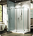 Fleurco KN Kinetik In-Line 60 Sliding Shower Door and Fixed Panel with Return Panel (Closes against wall)