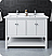 Fresca Manchester 48" Traditional Double Sink Bathroom Cabinet with Top & Sinks - Color Options
