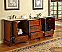 Accord 87 Inch Antique Double Sink Bathroom Vanity with Creme Marfil Top