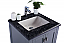 24" Single Sink Bathroom Vanity Cabinet + Countertop and Mirror Options