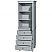 Bathroom Linen Tower in Oyster Gray with Shelved Cabinet Storage and 4 Drawers