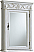 60" Antique White Double with Matching Medicine Cabinet