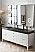 : James Martin Linear Collection 72" Double Vanity, Glossy White Finish