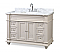 48" Italian Carrara Marble Top Bathroom Vanity