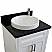 25" Single Sink Vanity in White Finish with Counter Top and Sink Options