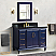 49" Single Vanity in Blue Finish with Countertop and Sink Option
