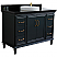 49" Single Vanity in Dark Gray Finish with Countertop and Sink Option