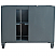 43" Single Vanity in Dark Gray Finish with Countertop and Sink Options - Right door/Right sink