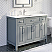 48" Single Sink Vanity White Finish with Cultured Marble Countertop with Matching Backsplash