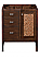 James Marting Addison Collection 30" Single Vanity Cabinet, Mid Century Acacia