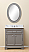 30" Cashmere Grey Single Sink Bathroom Vanity with White Carrara Marble Top