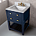 24" Monarch Blue Single Sink Bathroom Vanity