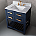 30" Monarch Blue Single Sink Bathroom Vanity